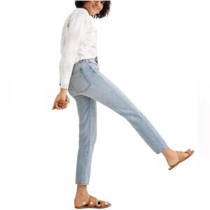 Madewell The Curvy Perfect Vintage Jean, High Waist, Fitzgerald Light Wash, 27